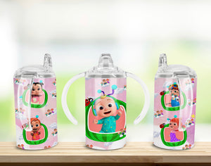 Cocomelon girl sippy cup